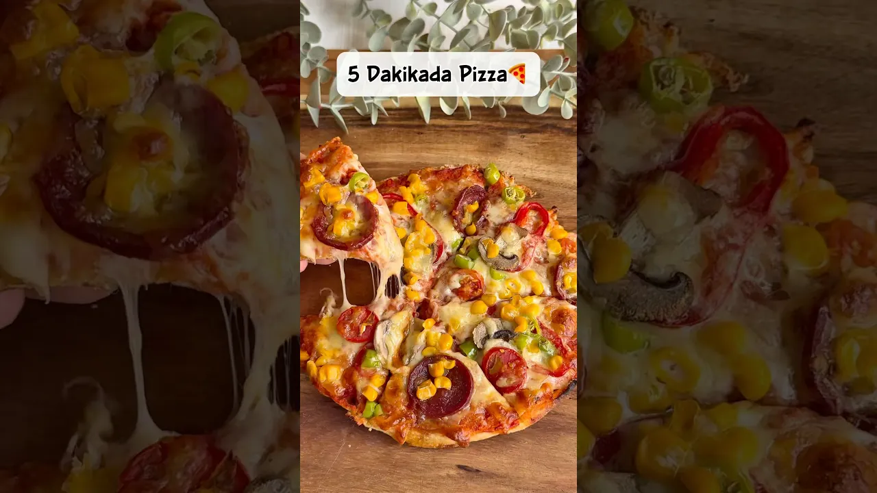 Pratik pizza😍 #globalcuisine #recipe #tarif #food #pizza #baking #pratikpizza #borekler #pasta