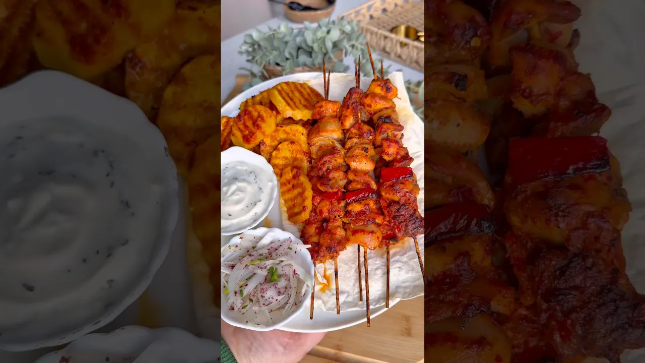 Tavuk şiş😍 #recipe #tarif #food #globalcuisine #cooking #dessert #tavuk #chicken #tavukşiş
