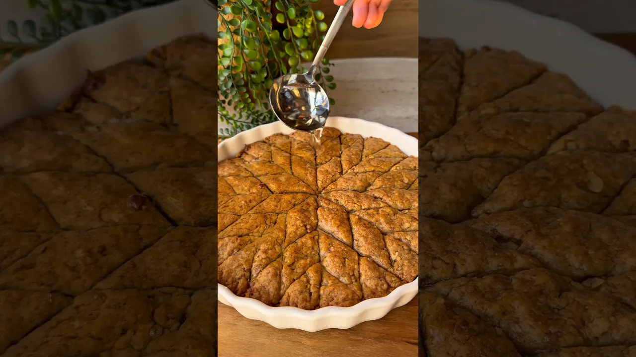 Yalancı baklava😍 #recipe #tarif #pratiktatlitarifleri #cooking #globalcuisine #baklava