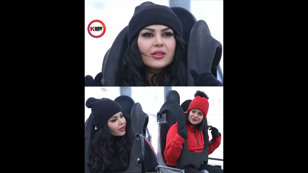 شاناز و كچه‌كه‌ی كه‌ژاڵ زۆر ترساون
