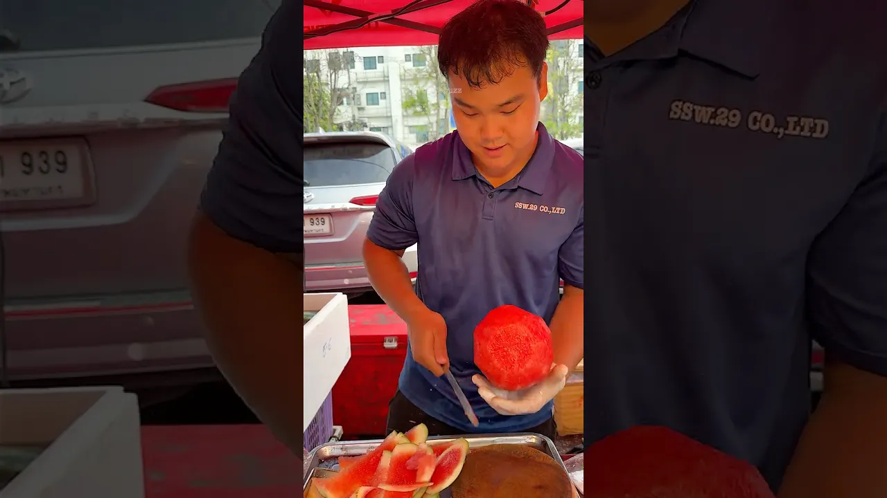 Every Slice Is Bright Red and Juicy in Bangkok!