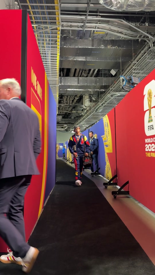 Lamine Yamal is in the house. 🇪🇸 #FIFAWorldCup