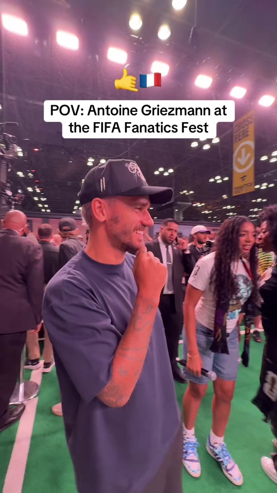 Antoine Griezmann! 🤙🇫🇷 #FIFAWorldCup #FanaticsFest