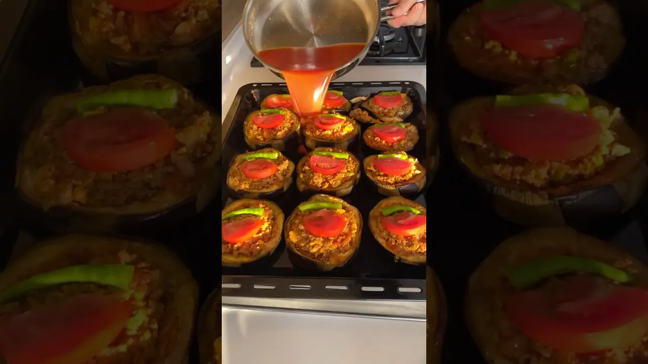 Pratik karnıyarık tarifi yorumda✅recipe in the comments🥳 #food #globalcuisine #recipe #cooking