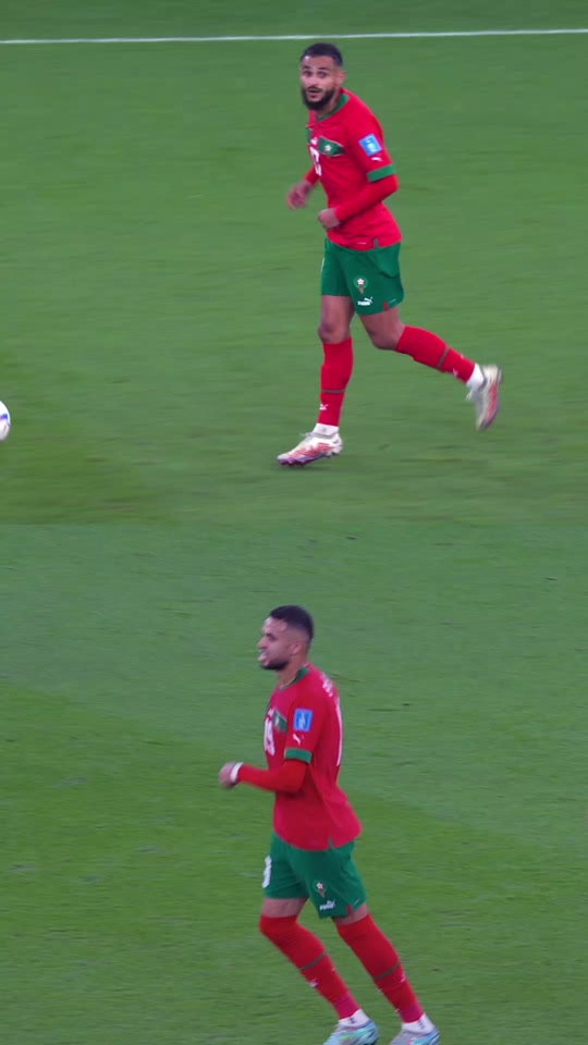 Moroccan mayhem in the Quarter finals 🇲🇦🦁 #FIFAWorldCup