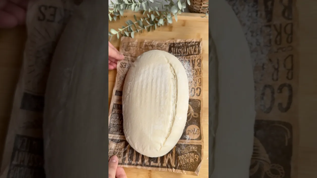 Herkese selam🤗Ekşi mayalı ekmek tarifi ile geldim bugün sever misiniz？Recipe in the comments🥳#food