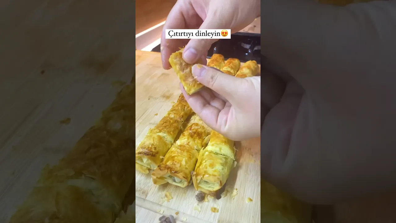 En çıtır börek😍 #pratiktarifler #food #recipe #global #yemektarifleri #tarif #dessert