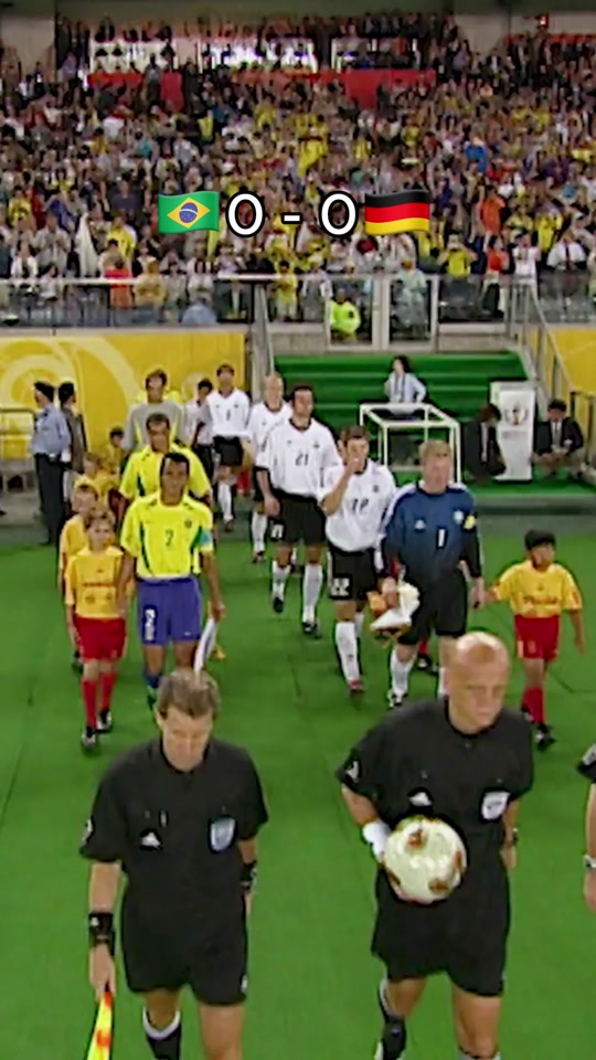 Brazil 🆚 Germany The 2002 #FIFAWorldCup Final 🏆