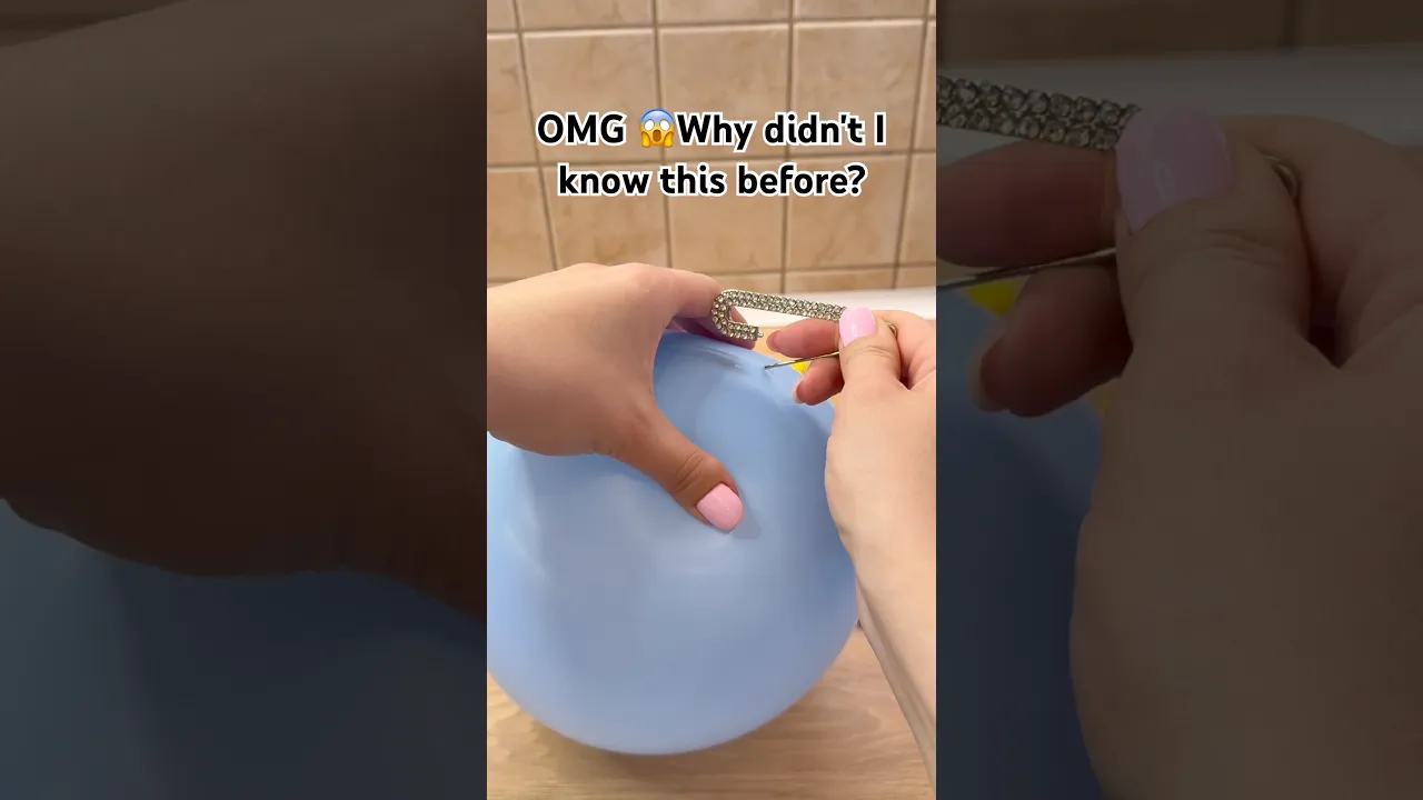 OMG 😱Why didn't I know this before？ #lifehack #balloon