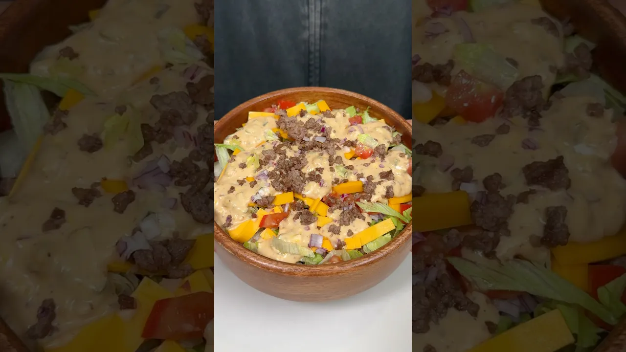 Big Mac Bowl 🍔 #burger #rice #busezeynep