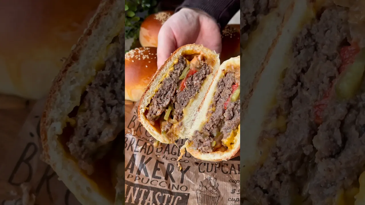 Kapalı Hamburger 🍔 #tarif #food # burger #hamburger #enfesyemektarifi #recipe #globalcuisine