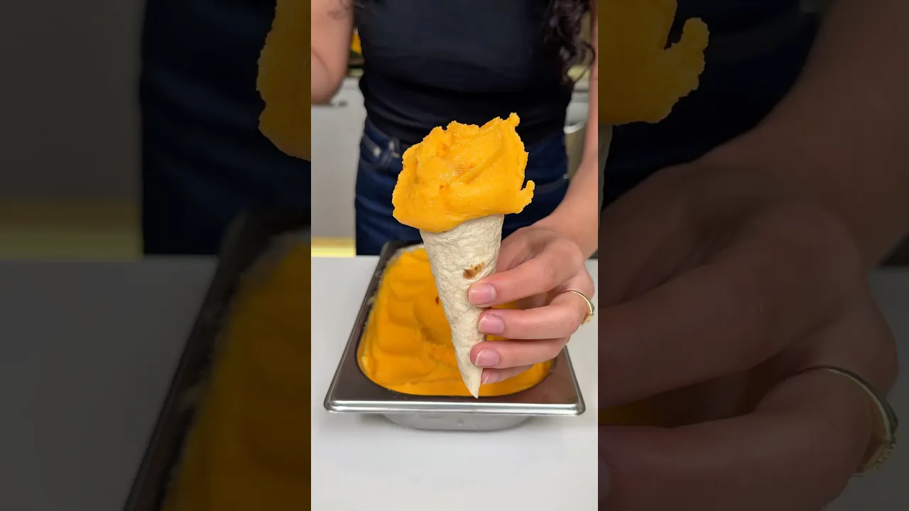 Mandalina Sorbe ｜ Mandarin Sorbet. #icecream #mandarin #busezeynep