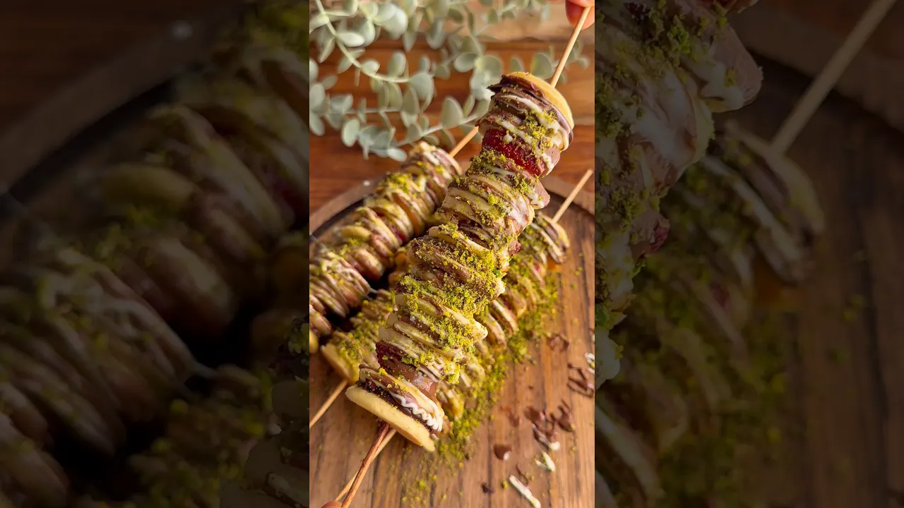 Pankek şiş😍 #globalcuisine #food #tarif #recipe #pancake
