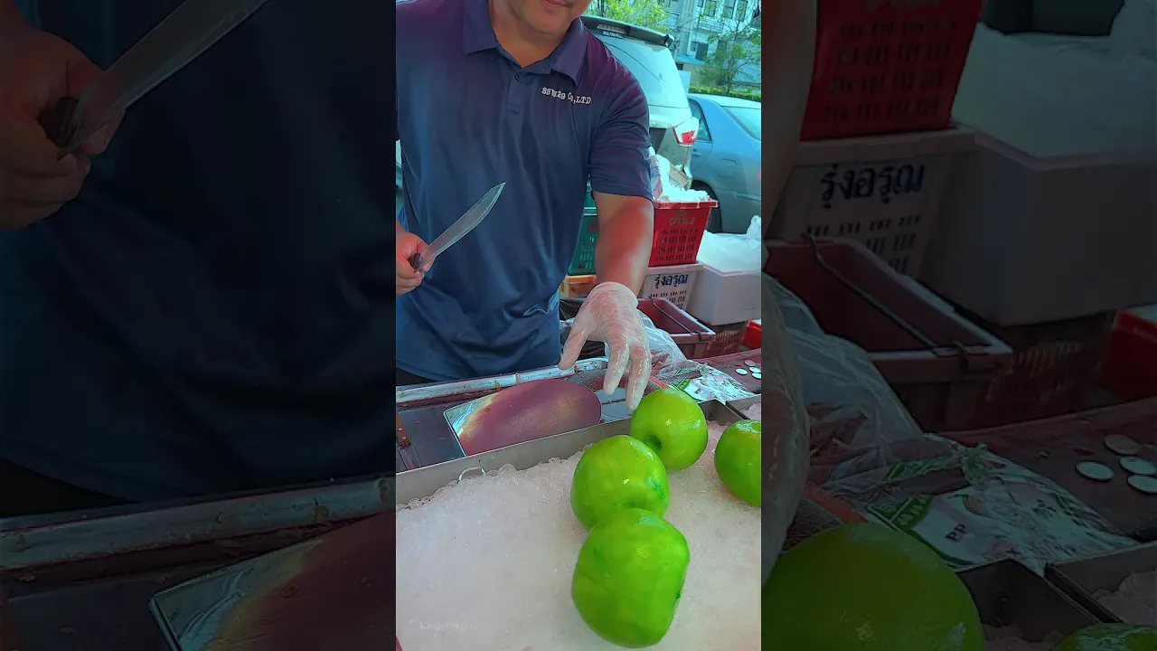 This Thai Guava Looks Just Like an Apple! So Crunchy & Fresh