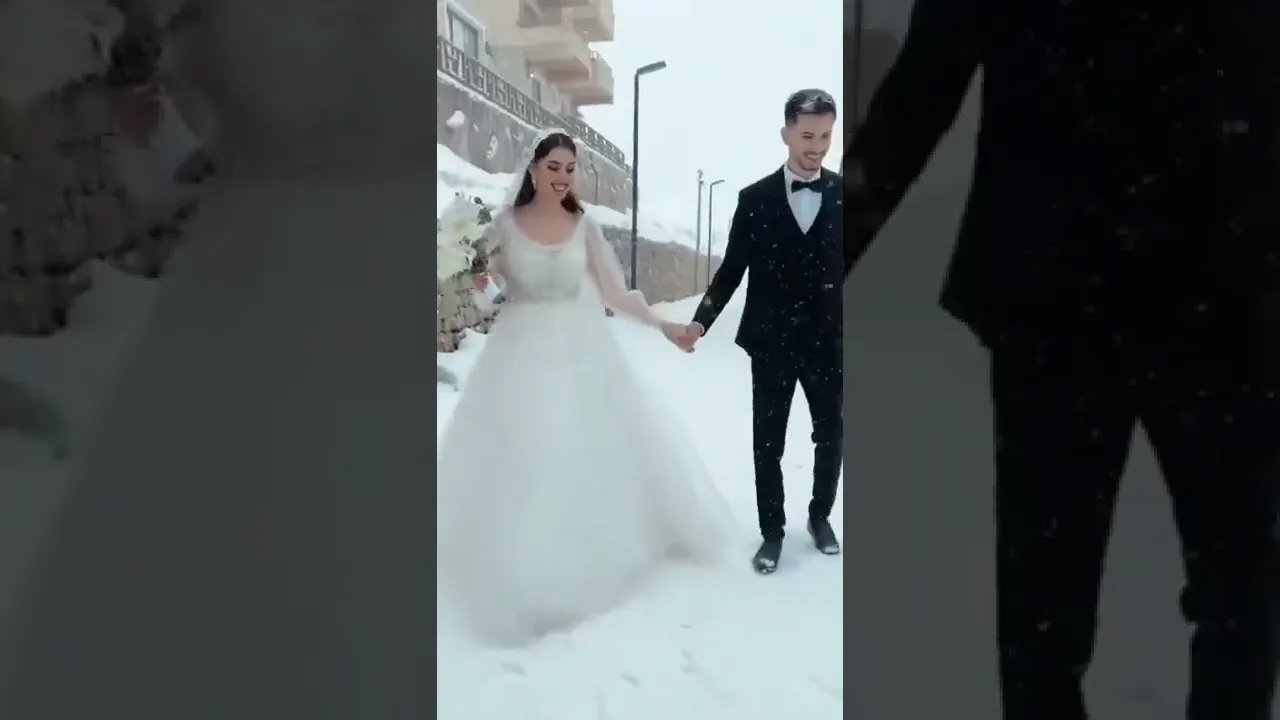 بوك و زاوایه‌كی جوانی كورد له‌ ناو به‌فر