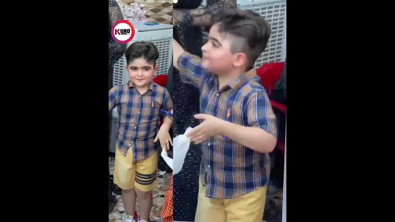 وای وای ماشاالله‌ كه‌ شیرینه‌ 😍كچه‌كان له‌ كۆمێنت ئه‌ها كوڕه‌كه‌م 😒