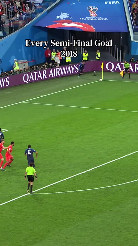 Every Semi final goal in 2018 ✨ #FIFAWorldCup
