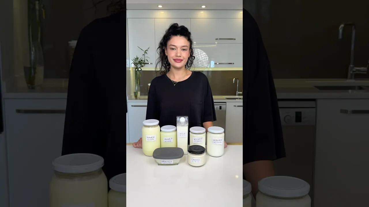5lt süt 5 ürün ⧸ 5L milk 5 products #milk #homemade #busezeynep
