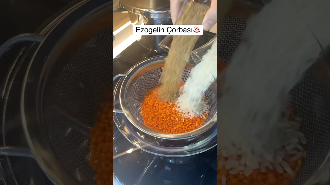 Ezogelin çorbası😍 #food #globalcuisine #cooking #globalfood #recipe #globalgastronomy #global