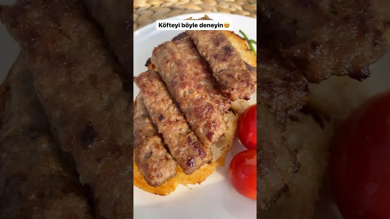 Köfteyi böyle deneyin😍tarif yorumda👌recipe in the comments🥳 #food #globalcuisine #recipe
