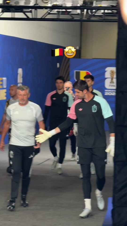 Courtois is ready! 😮‍💨🇧🇪 #FIFAWorldCup