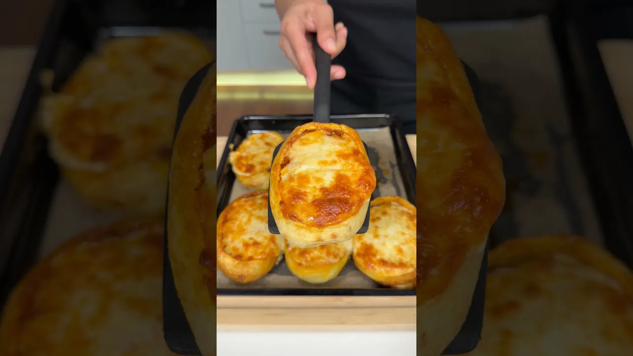 Patates Çanağı ｜ Potato Bowl 🥔 Bu yemeğin adı sizce ne olmalı？👇 #busezeynep #potato