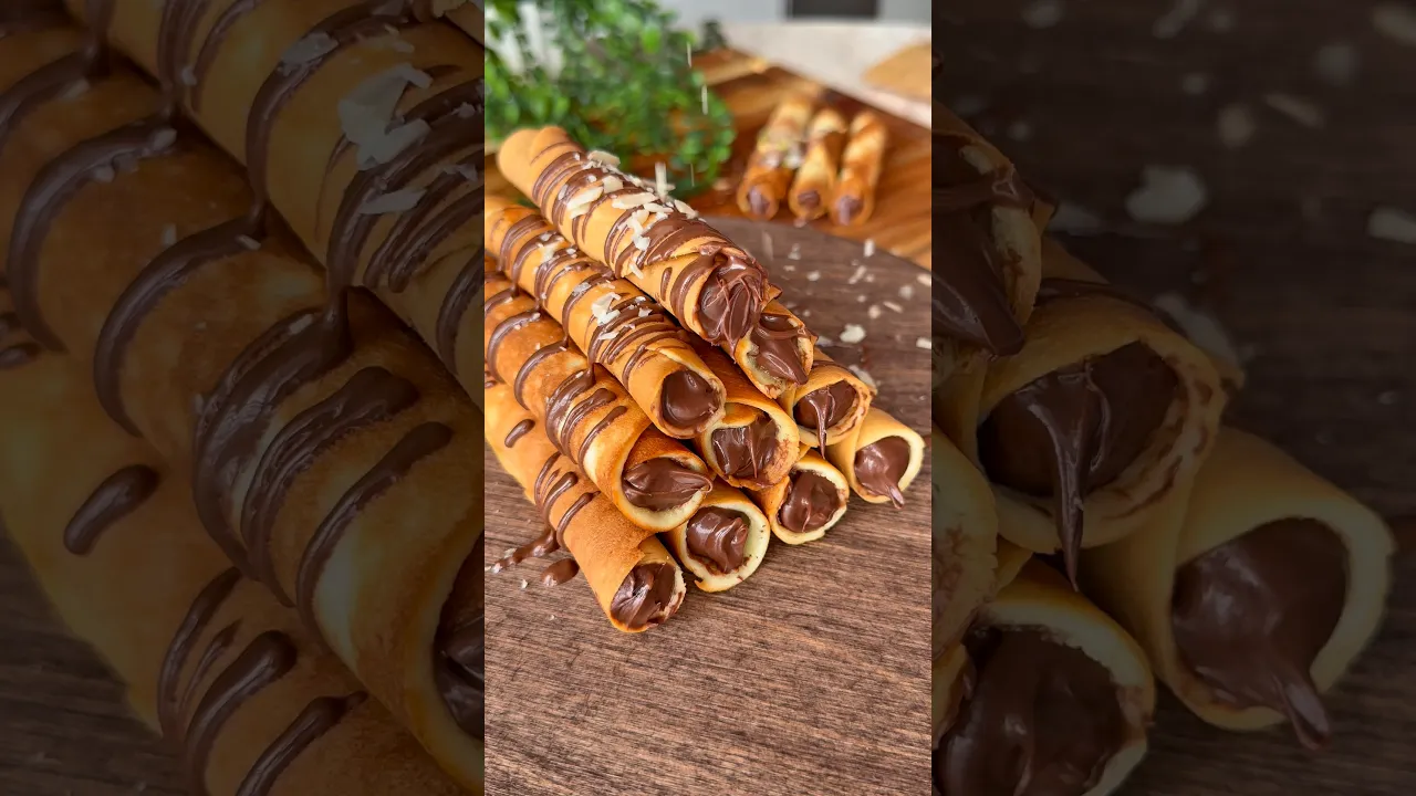Çıtır rulo kat😍 #chocolate #tarif #food #pratiktatlitarifleri #recipe #chocolate #globalcuisine