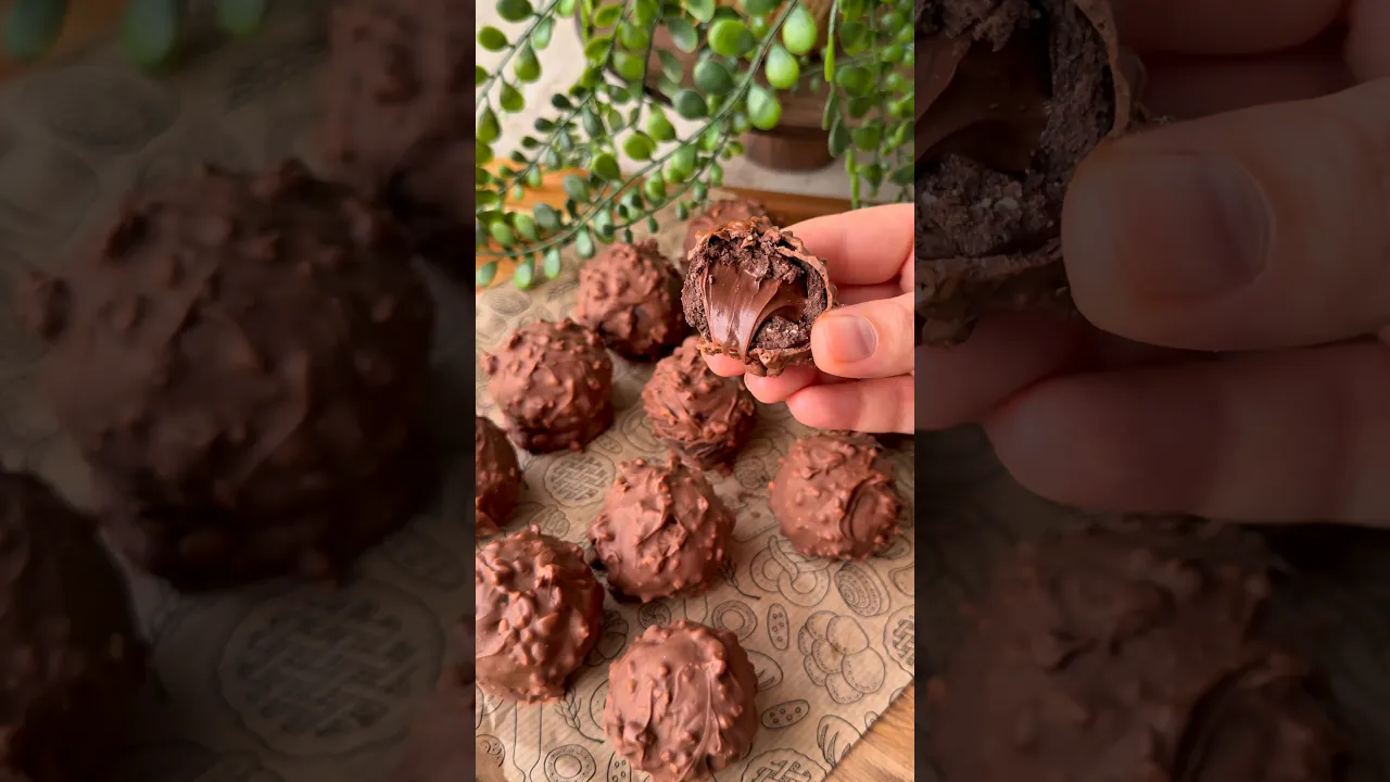 Çikolatalı top😍 #food #tarif #pasta #pratiktatlitarifleri #globalcuisine #recipe #kahve #chocolate