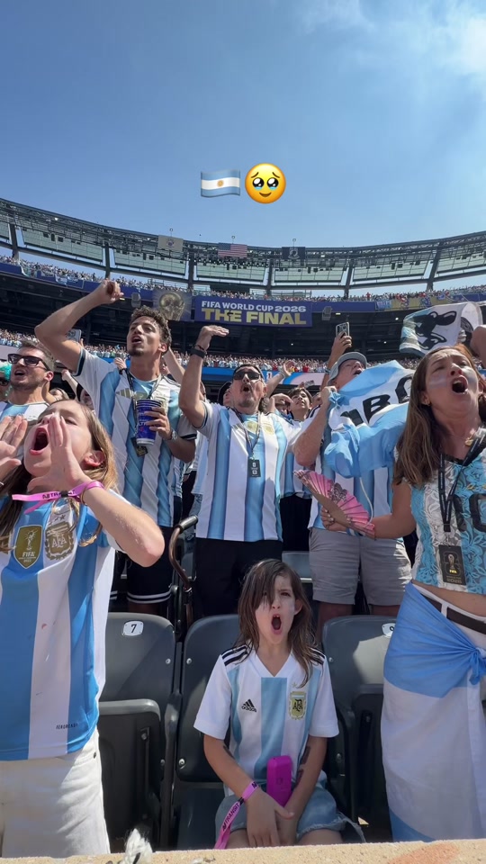 THE PASSION! 🥹🇦🇷 #FIFAWorldCup