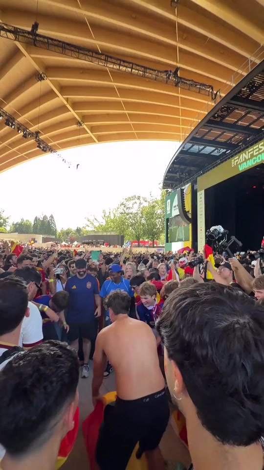 Campeones del Mundo 🇪🇸🏆 #FIFAWorldCup #FIFAFanFestival