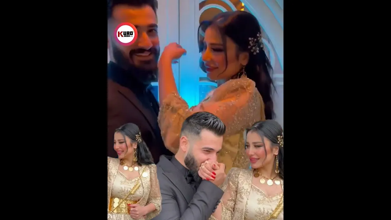 بكێشه‌ بكێشه‌ بووك زۆر موسه‌یته‌ره‌ 😍