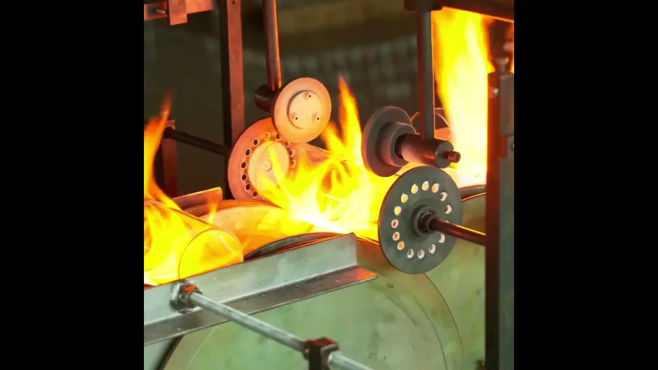 Glass That Defies Heat： Double Travel Glass Factory Process ynca