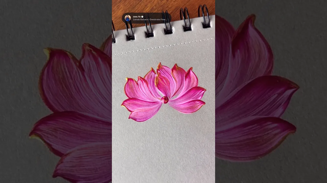 395 🌸💯🎨EASY flower painting idea💯🎨🌸💖🌈 #drawing #beginnerfriendly #art #shortsfeed #painting