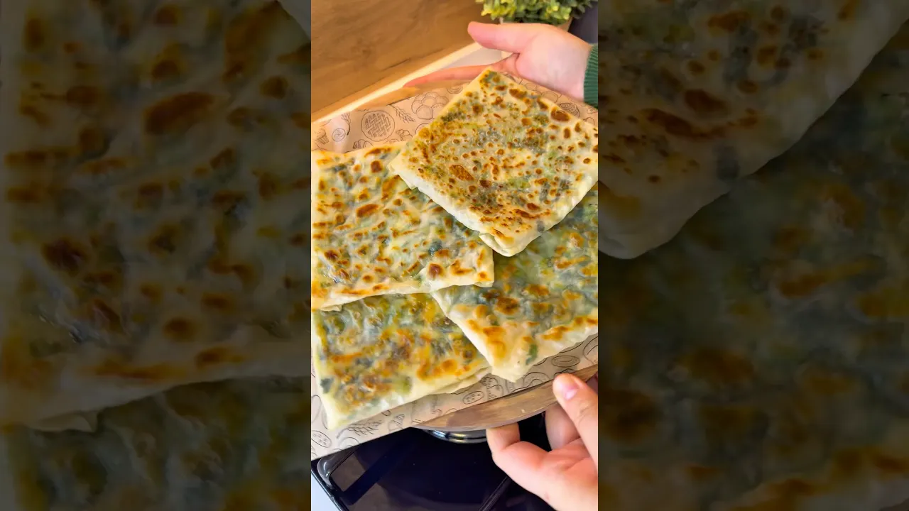 1 yufkadan 4 adet gözleme😍👌 #food #tarif #pasta #recipe #globalcuisine #pratiktarifler #cooking