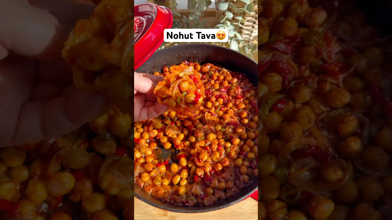 Nohut tava😍mutlaka deneyin👌#food #tarif #pratiktarifler #globalcuisine #recipe #nohuttava #recipe