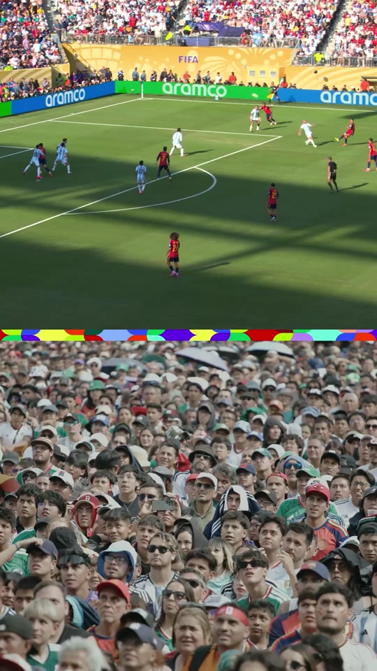 Spain 🤝 Mexico City #FIFAWorldCup #FIFAFanFestival