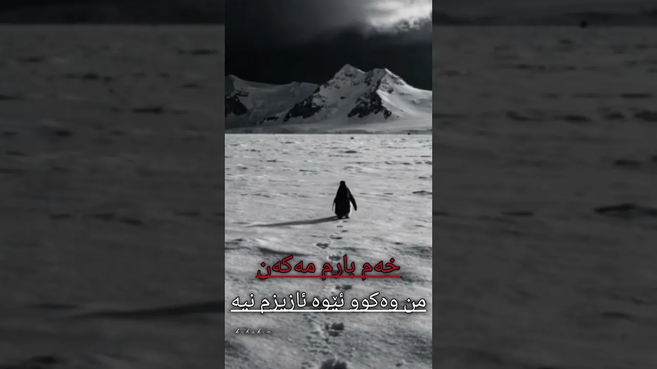 خـەمـبـارم مـەکـەن مـن وەکوو ئێوە ئـازیـزم نیە❤️‍🩹😊