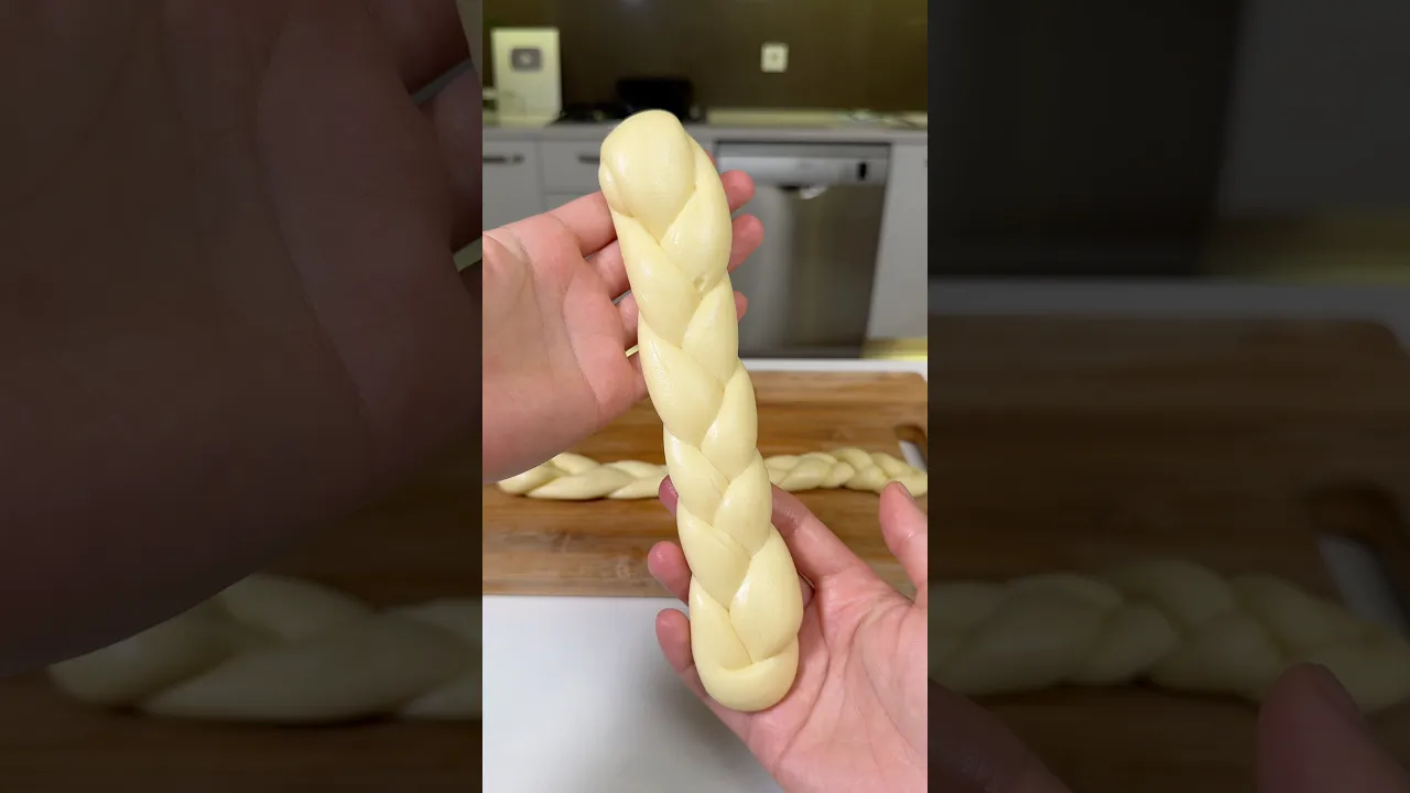 Süte sirke döküp ördüm ｜ Braided Cheese #cheese #busezeynep