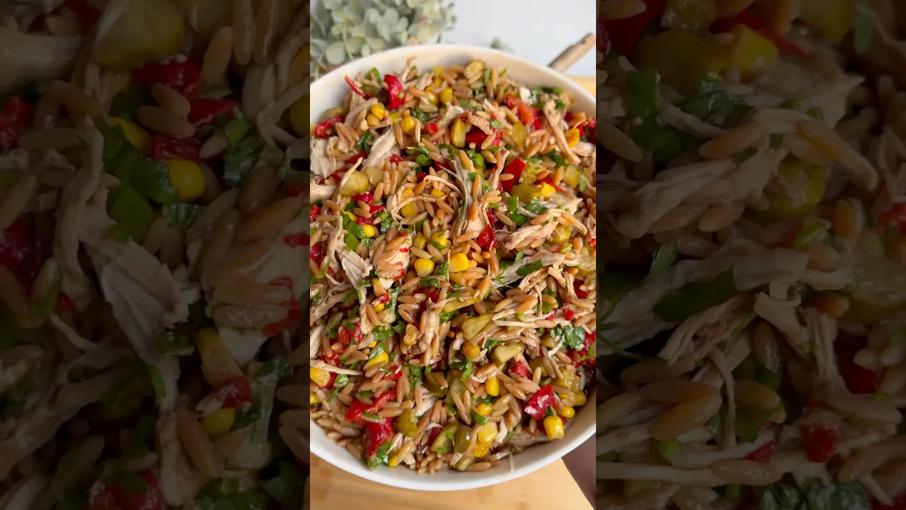 Yemelere doyamayacağınız o salata😍#food #tarif #pratiktarifler #şehriyesalatası #globalcuisine