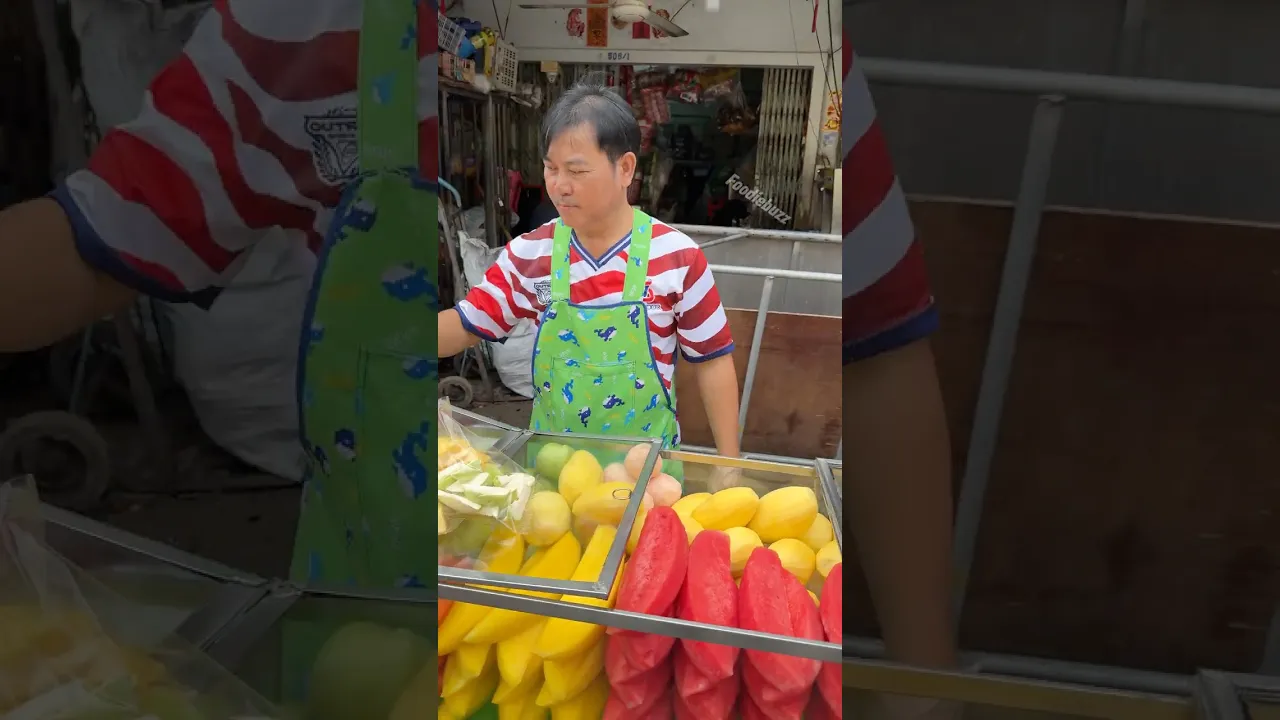 Fresh Thai Fruit for Just 60 Cents! 😲