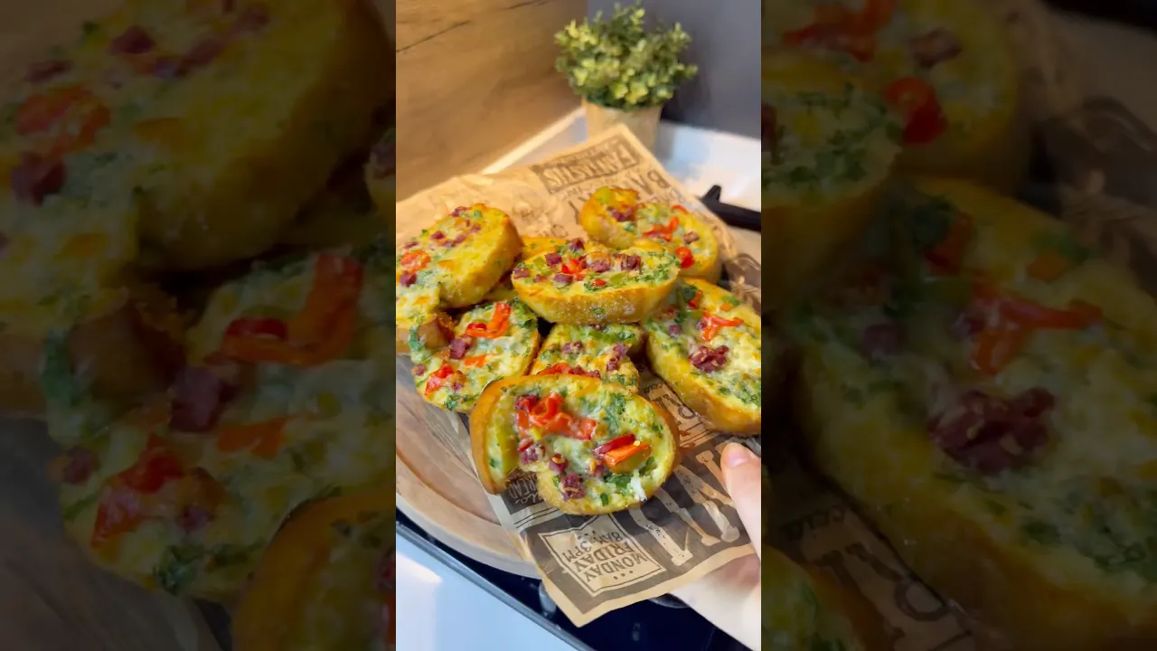 Pazar kahvaltısına mutlaka deneyin😍Tarif yorumda✍️recipe in comments🎊#kahvaltı #pratiktarifler