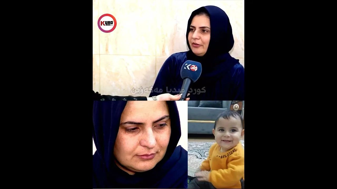 ‎چه‌ند به‌ئازاره‌ بینینی فرمێسكی دایكێكی جگه‌ر سووتاو 💔
