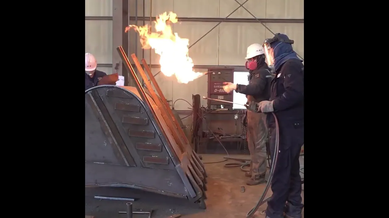 Unbelievable Excavator Bucket Making Process Extreme Heavy Equipment Work