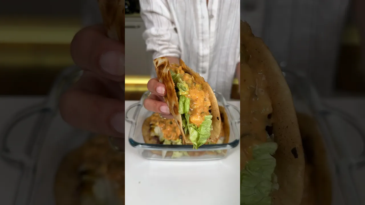 Big Mac Taco 🌮 #bigmac #tacos #busezeynep #shorts