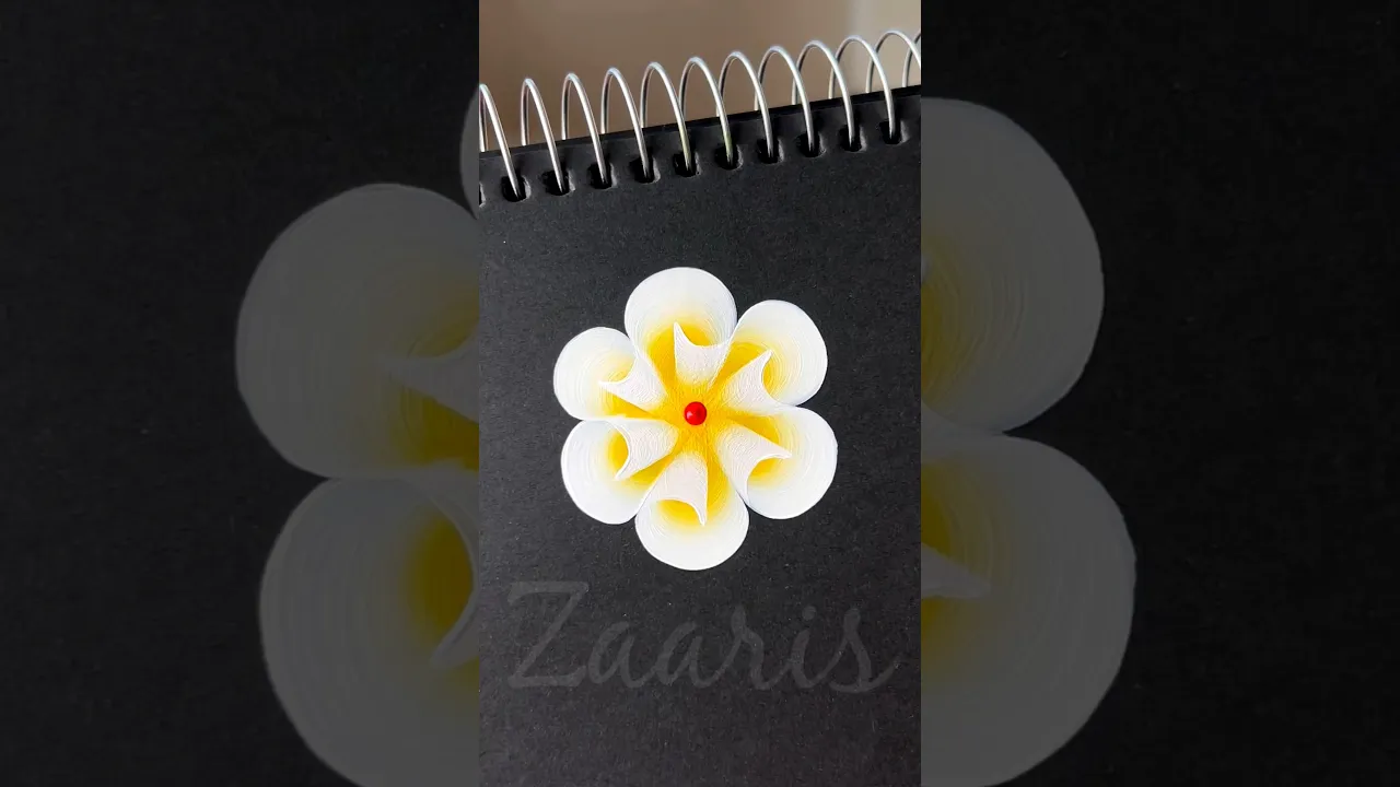 477 💛🤍 Vibrant YELLOW Floral Painting using acrylic paints 🖌️🫶🏻🎨