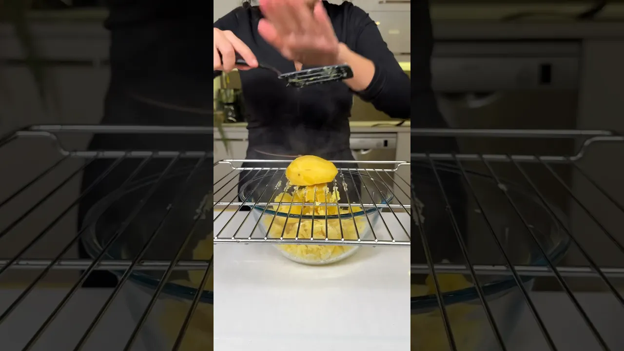 Patatesi böyle ez, görenler şok oldu #shorts #potatorecipe #busezeynep