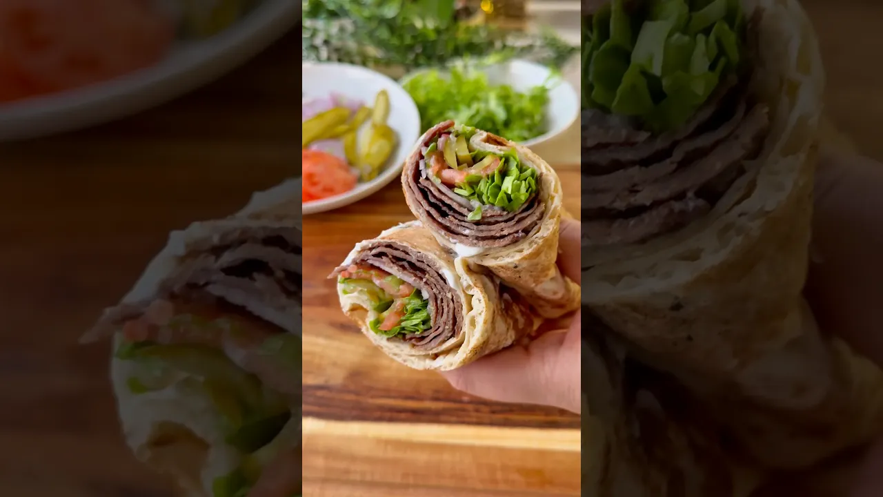 Kâğıtta döner😍 #food #tarif #globalcuisine #döner #donerkebab #recipe #pratiktarifler #dessert