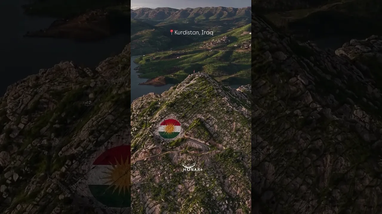 190 A mountain peak in Duhok, Kurdistan ❤️😻#kurdistan #viral #کورد #views #اكسبلور #shortvideo #kurd