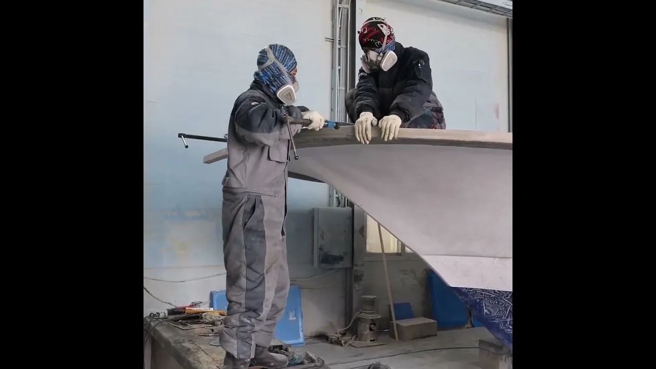 Insane Process of Making a GiantShip from Glass Fiber Factory Secrets PK