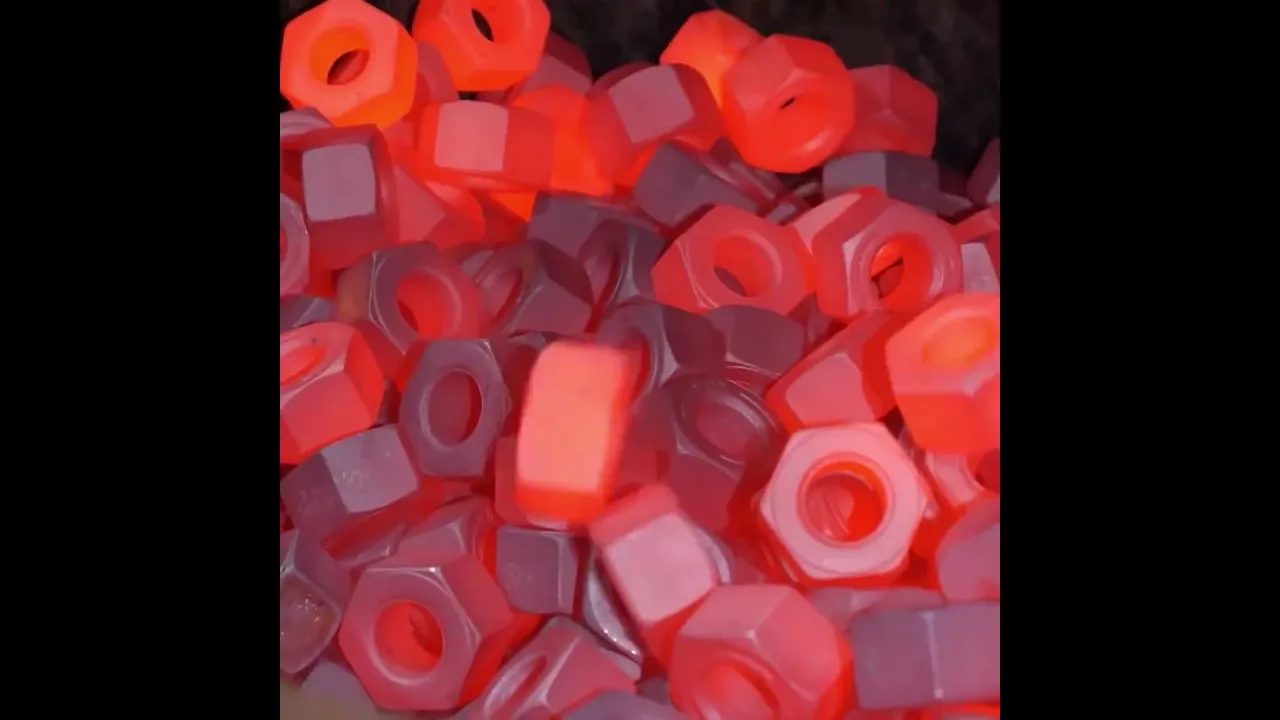Incredible Process of Making Nuts and Bolts with Advance Technology